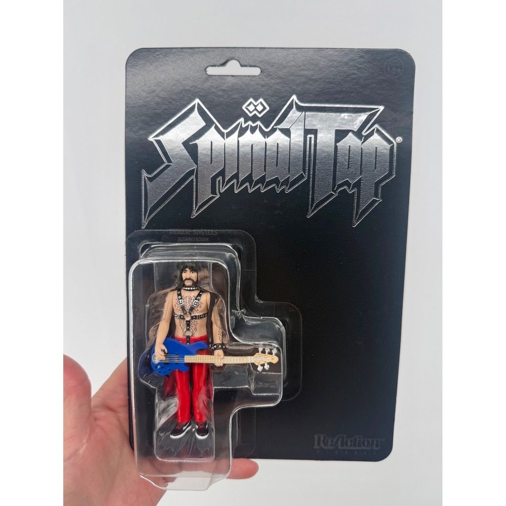 Super 7 ReAction Spinal‎ Tap Derek Smalls Collectible Action Figure